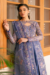 Solene by Ayzel Embroidered Organza Stitched 3Pc Suit D-03 GISELLE