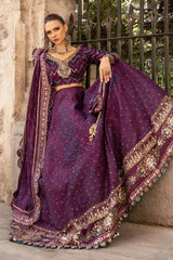 Sateen By Maria B Embroidered Cotton Satin Stitched 3Pc Suit CST-802