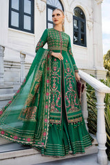 Sateen By Maria B Embroidered Cotton Satin Stitched 3Pc Suit CST-805