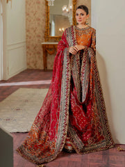 Baroque Chantelle Embroidered Zari Net Stitched 3Pc Suit EC-01