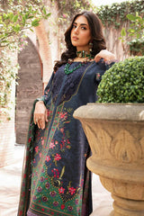 Maria.B MPrints Embroidered Lawn Stitched 3Pc Suit MPT-2006-B