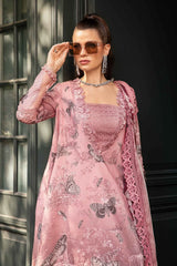 Maria.B MPrints Stitched Printed Cambric 3Pc Suit MPT-2308-A