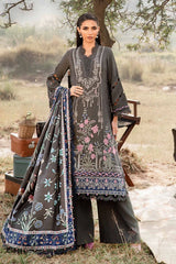 Maria.B M.Prints Embroidered Linen Stitched 3Pc Suit MPT-2401-A