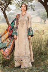 Maria.B M.Prints Embroidered Linen Stitched 3Pc Suit MPT-2407-A