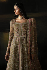 Hayat by Afrozeh Embroidered Organza Stitched 3Pc Suit AFH-24-01 SUHANA