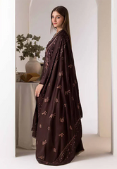 Sobia Nazir Embroidered Marina Herringbone Stitched 3Pc Suit WS24-2B