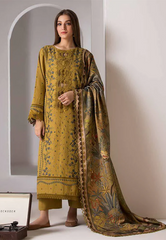 Sobia Nazir Embroidered Khaddar Stitched 3Pc Suit WS24-5B