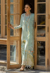 Crimson Embroidered Lawn Stitched 3Pc Suit CL24-D4B Into The Wild