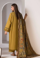 Sobia Nazir Embroidered Khaddar Stitched 3Pc Suit WS24-5B